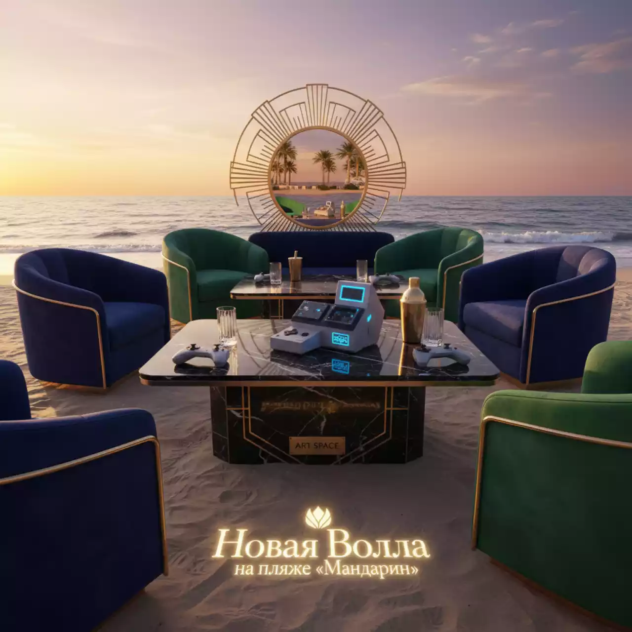 Аренда Приставка Dendy на пляже «Мандарин» — ART SPACE