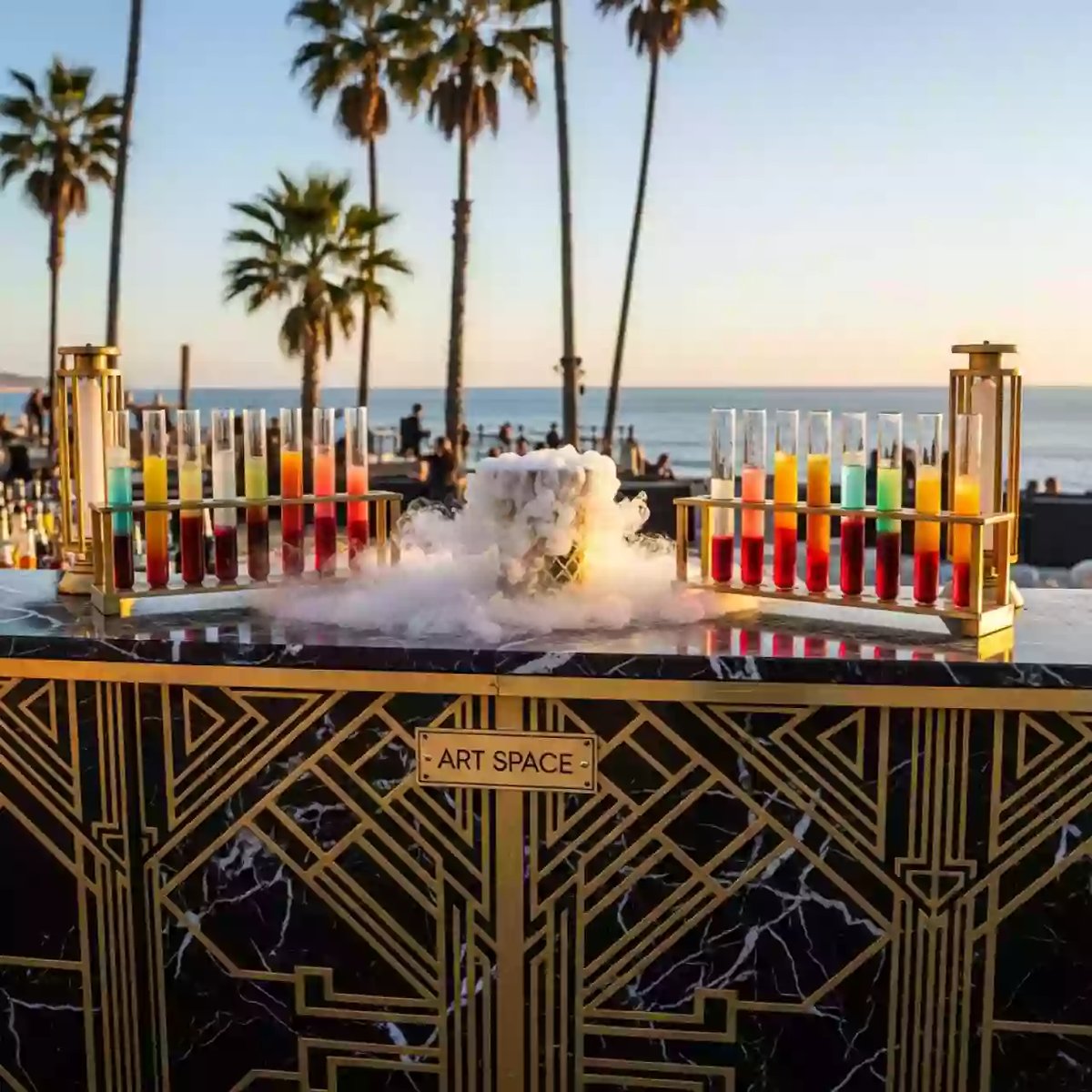 Аренда Пробирочный бар в пляжном клубе Del Mar — ART SPACE