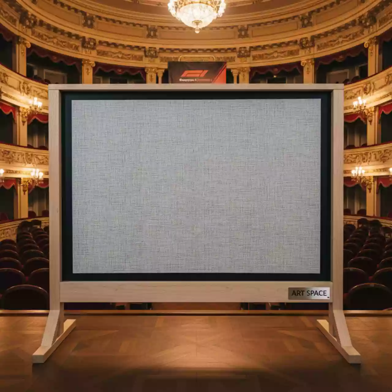 Аренда Проекционный экран 4х3 для зала в Зимнем театре — ART SPACE
