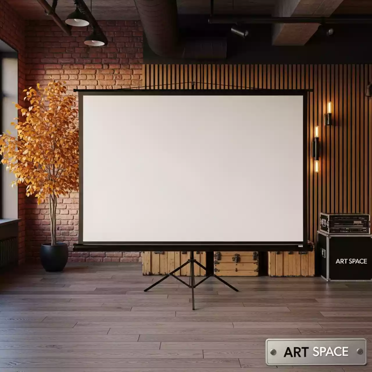 Аренда Проекционный экран Classic Scutum 180x180 в Grand Karat Sochi — ART SPACE