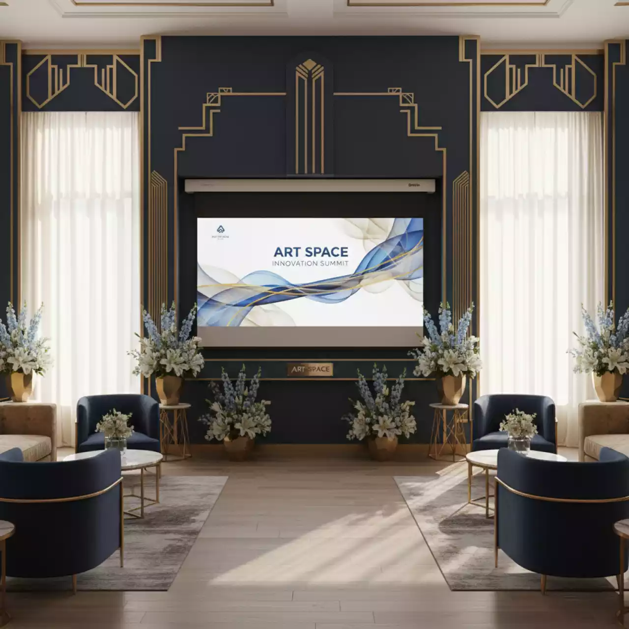 Аренда Проекционный экран Draper Targa HDTV 9 16 147х264 HCG в гранд-отеле «Жемчужина» — ART SPACE