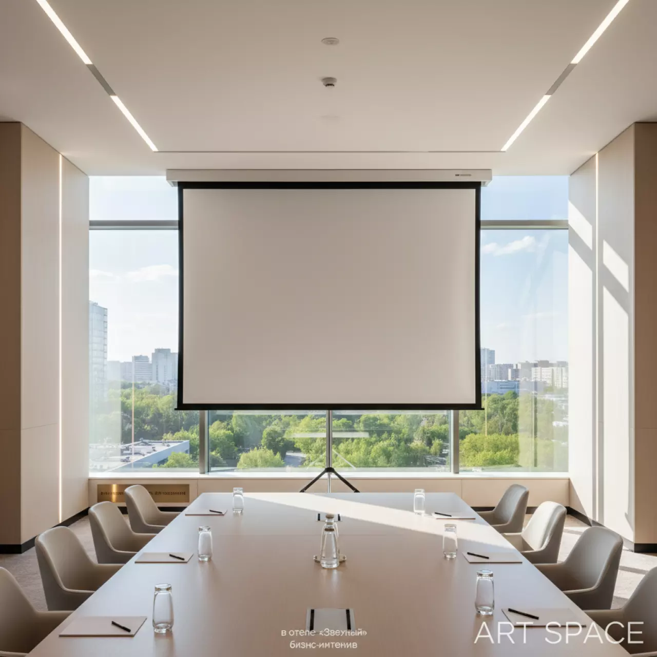 Аренда Проекционный экран Lumien LMLC 100115 в отеле «Звездный» — ART SPACE