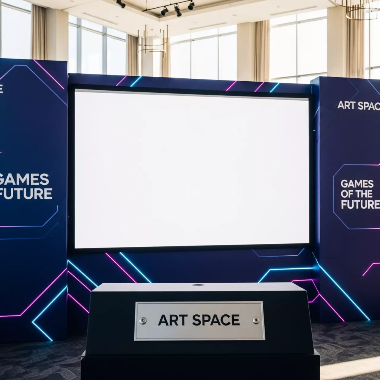 Аренда Проекционный экран Lumien Master Picture 206х274 Matte White FiberGlass в Courtyard by Marriott Sochi — ART SPACE