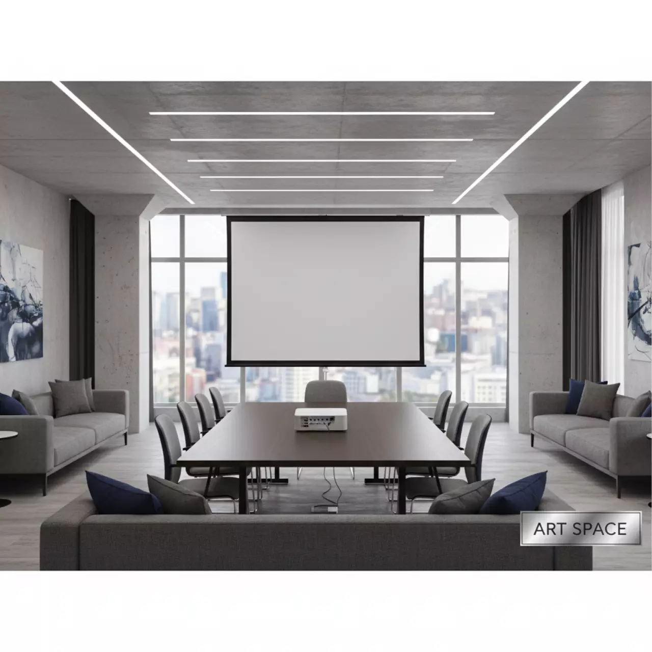 Аренда Проекционный экран ViewScreen Lotus 203х203 1 1 WLO 1104 в отеле Hyatt Regency Sochi — ART SPACE