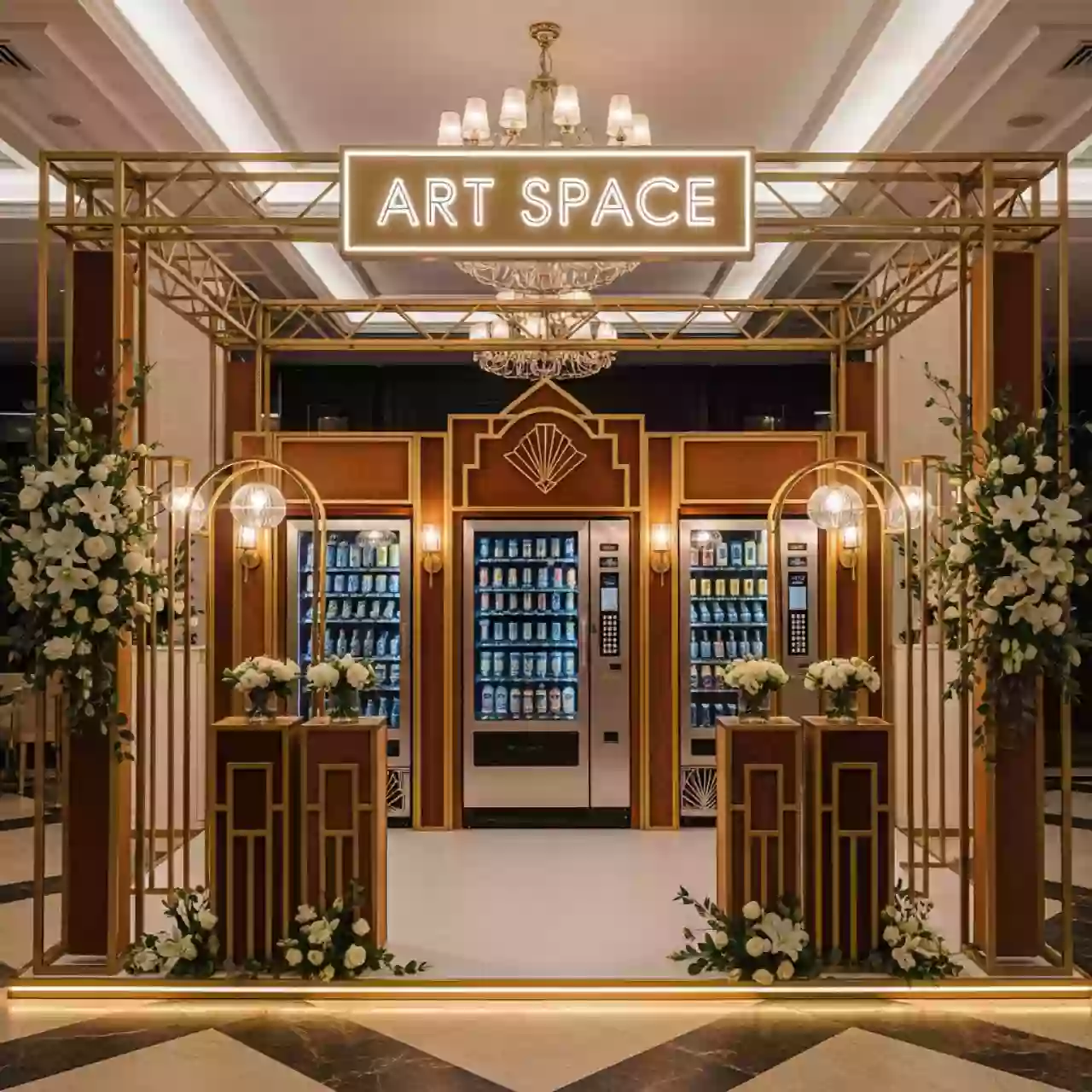 Аренда Проект выставочного стенда для вендинговых аппаратов в City Park Hotel Sochi — ART SPACE