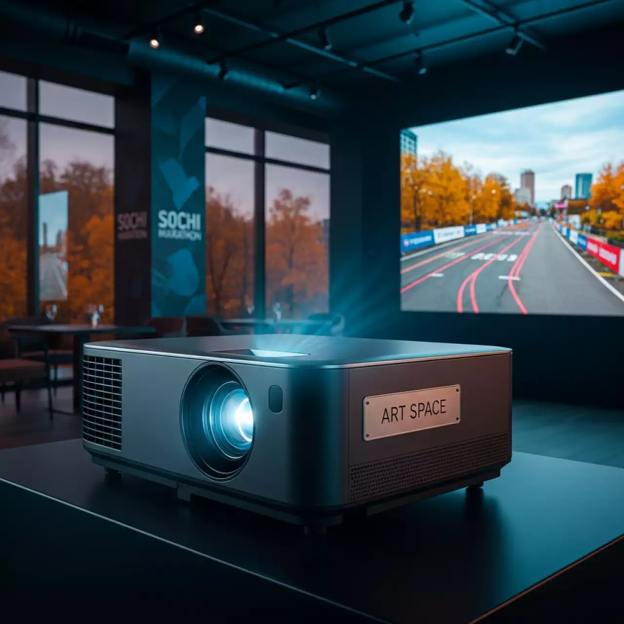 Аренда Проектор 3000 люмен BenQ MW621ST в ресторане «Магадан» — ART SPACE