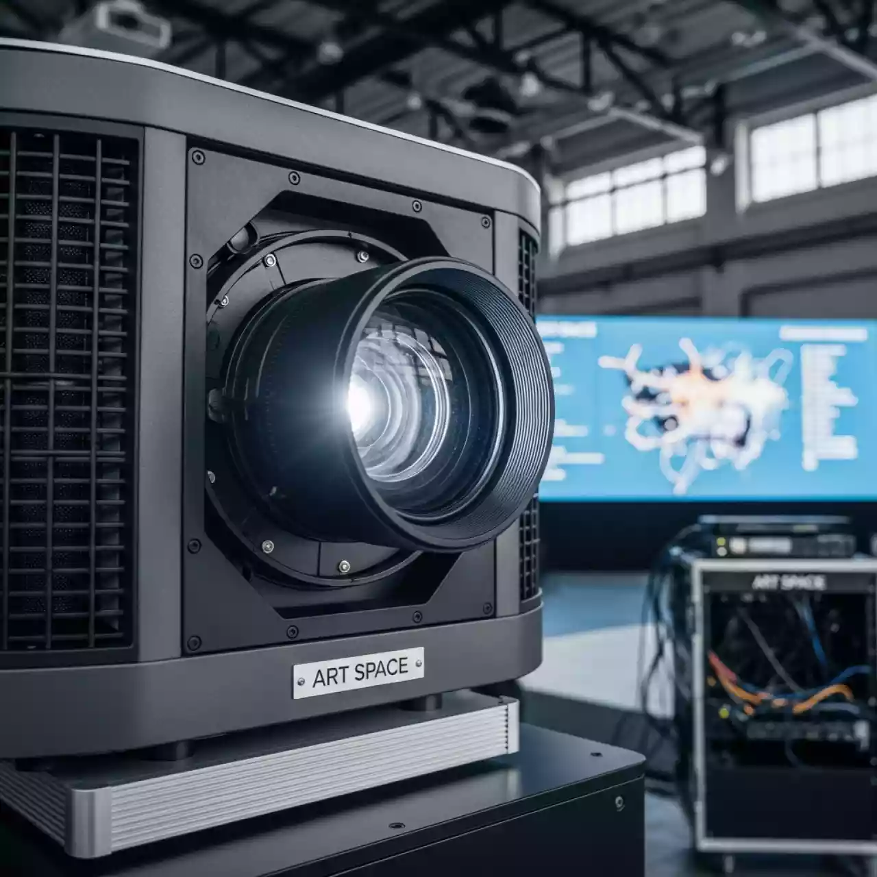 Аренда Проектор Barco HDQ 2K 40 в Керлинговом центре «Ледяной куб» — ART SPACE