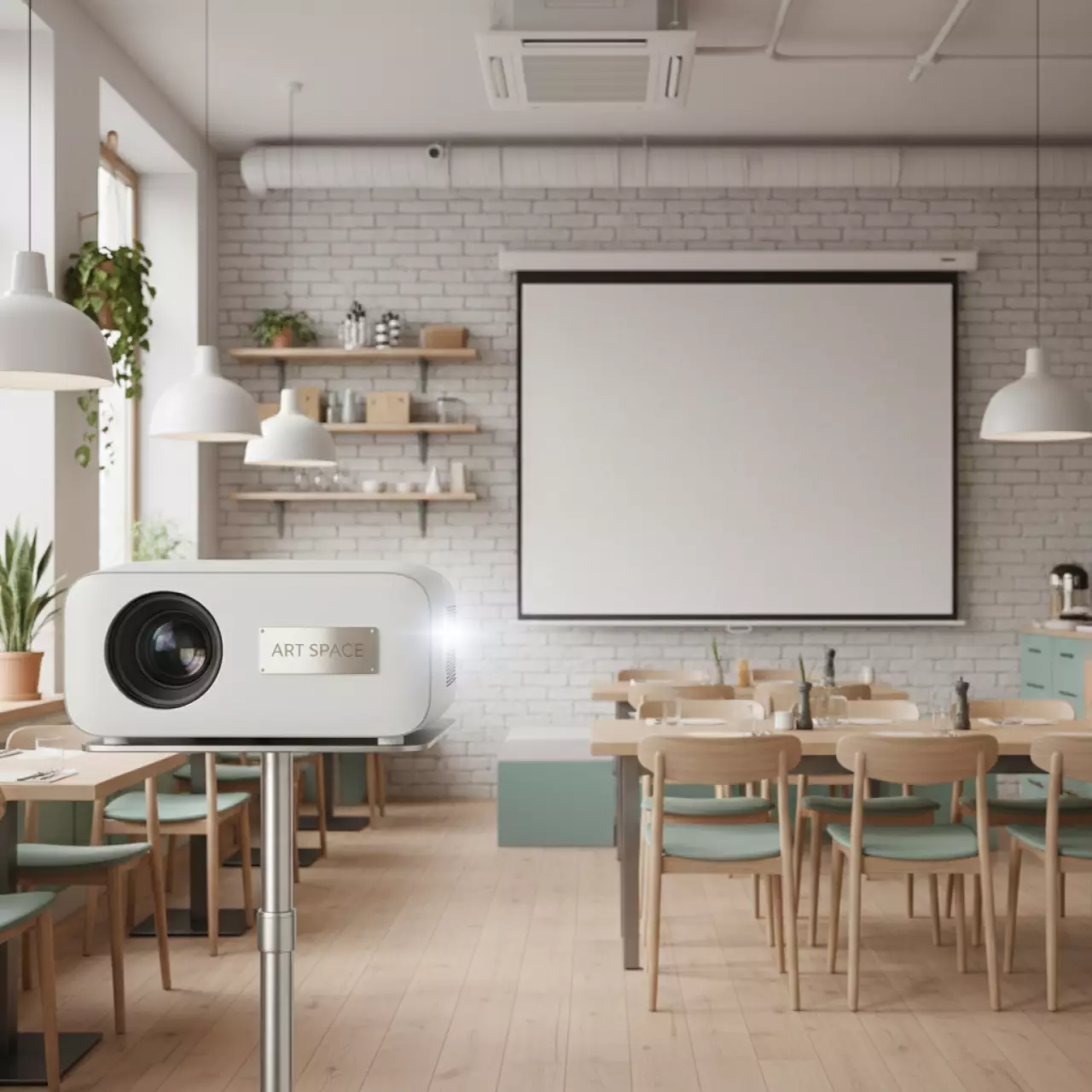 Аренда Проектор BenQ MX 722 в ресторане «Высота 5642» — ART SPACE