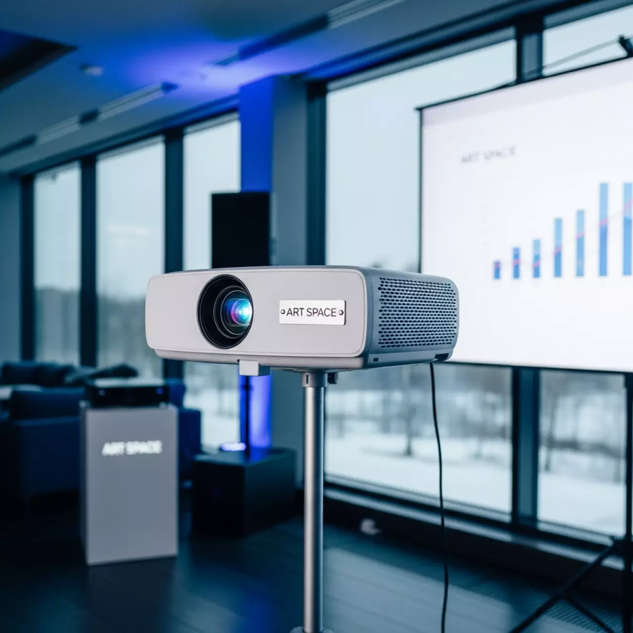 Аренда Проектор Epson EB SO3 в ресторане «Баран-Рапан» — ART SPACE