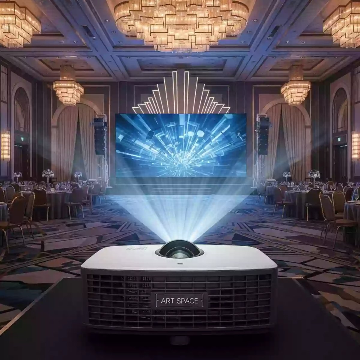 Аренда Проектор инсталляционный Epson EB L12000Q в гранд-отеле «Жемчужина» — ART SPACE