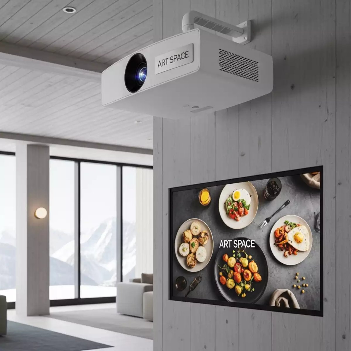 Аренда Проектор интерактивный ультракороткофокусный лазерный Full HD Epson EB 770Fi в Rixos Krasnaya Polyana — ART SPACE