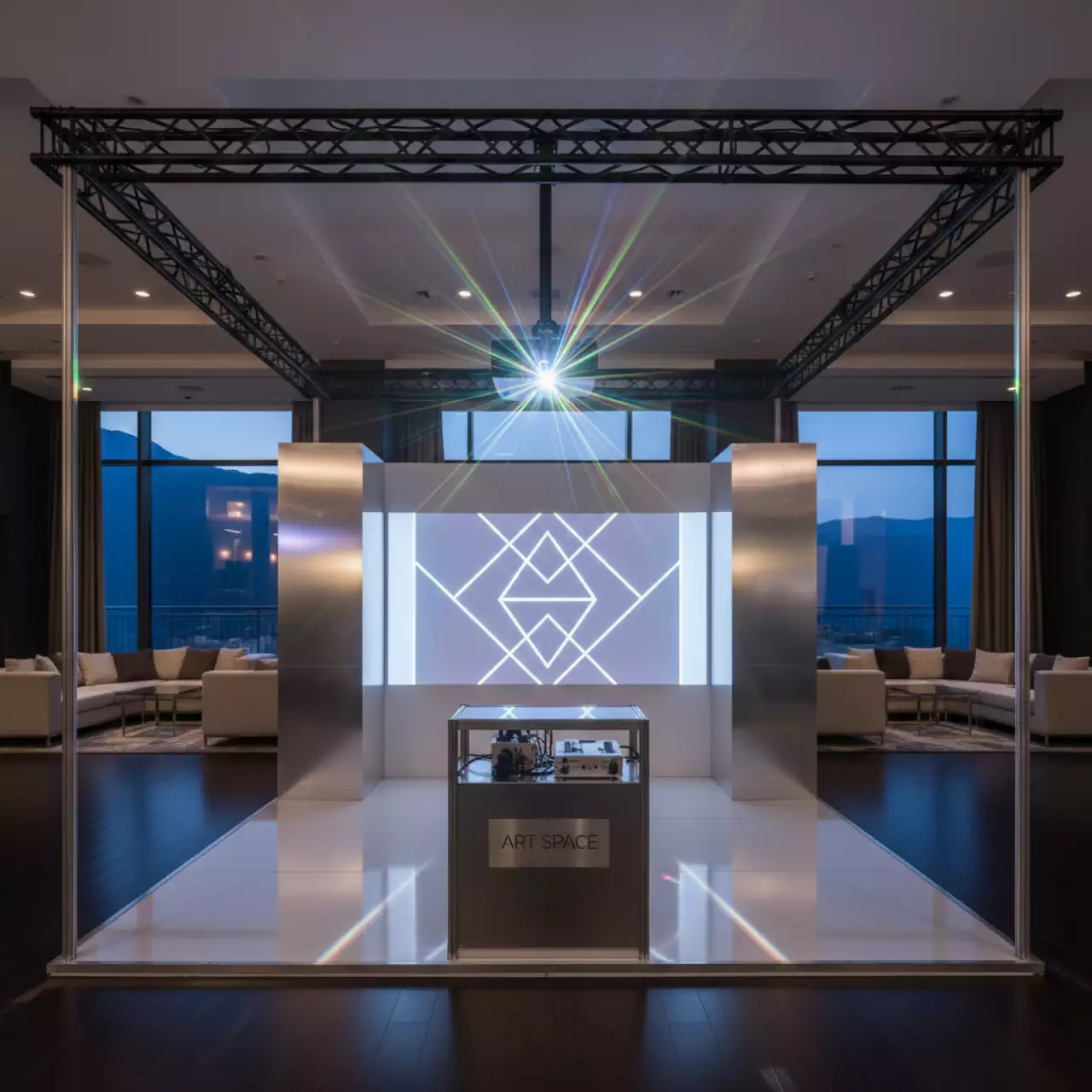 Аренда Проектор лазерный 4 В RGB Laser Light Gaga Pro в Radisson Hotel Rosa Khutor — ART SPACE