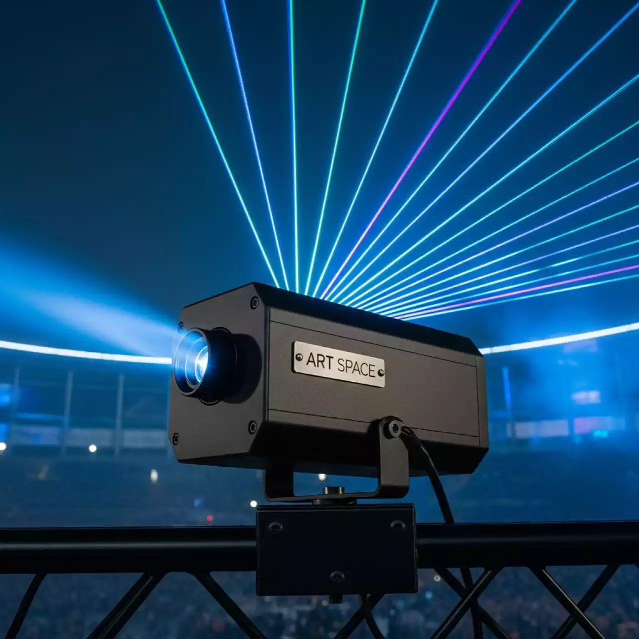 Аренда Проектор лазерный цветной RGB 10W в Сириус Арене — ART SPACE