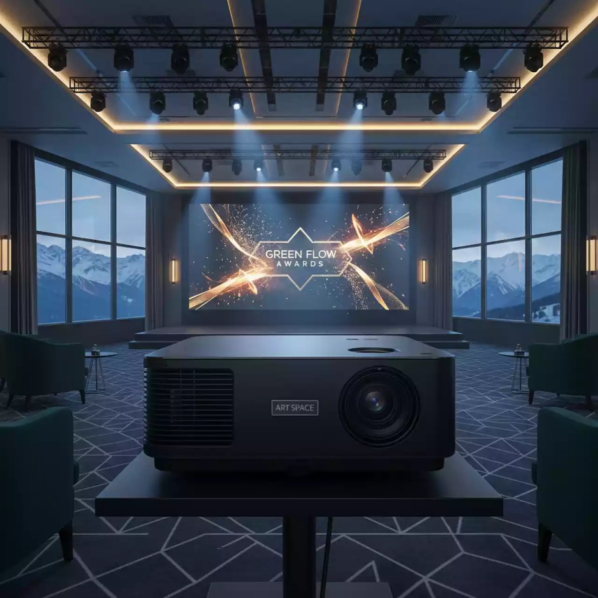 Аренда Проектор люмен для конференции в Green Flow Hotel — ART SPACE