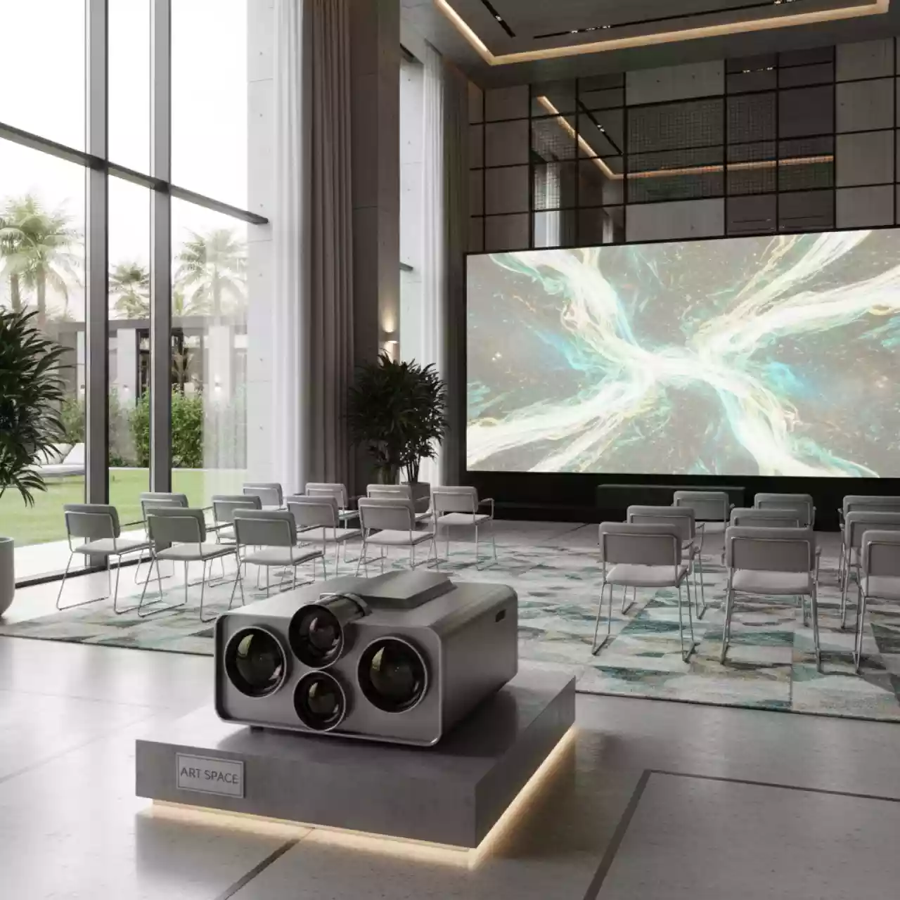 Аренда Проектор мультимедийный Panasonic PT RZ17KE в Rodina Grand Hotel & SPA — ART SPACE