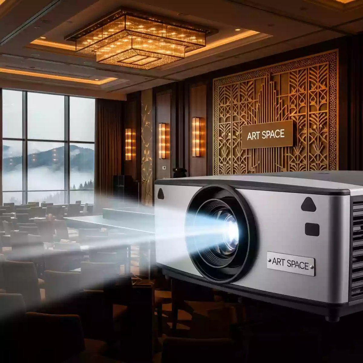 Аренда Проектор Panasonic PT D 7700e 7000 лм в Поляна 1389 Отель и Спа — ART SPACE