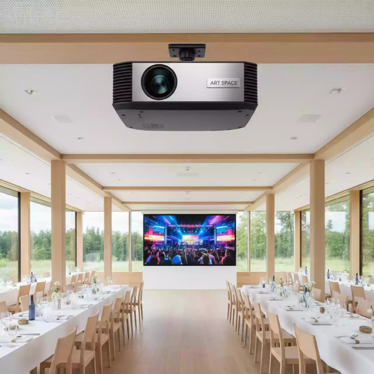 Аренда Проектор Panasonic PT LB 3EA в банкетном зале «Дельфин» — ART SPACE