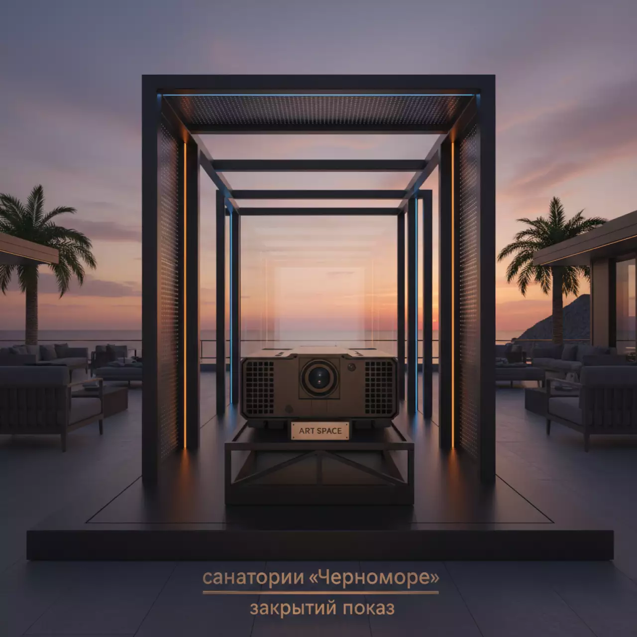 Аренда Проектор Ricoh PJ WXL5670 в санатории «Черноморье» — ART SPACE