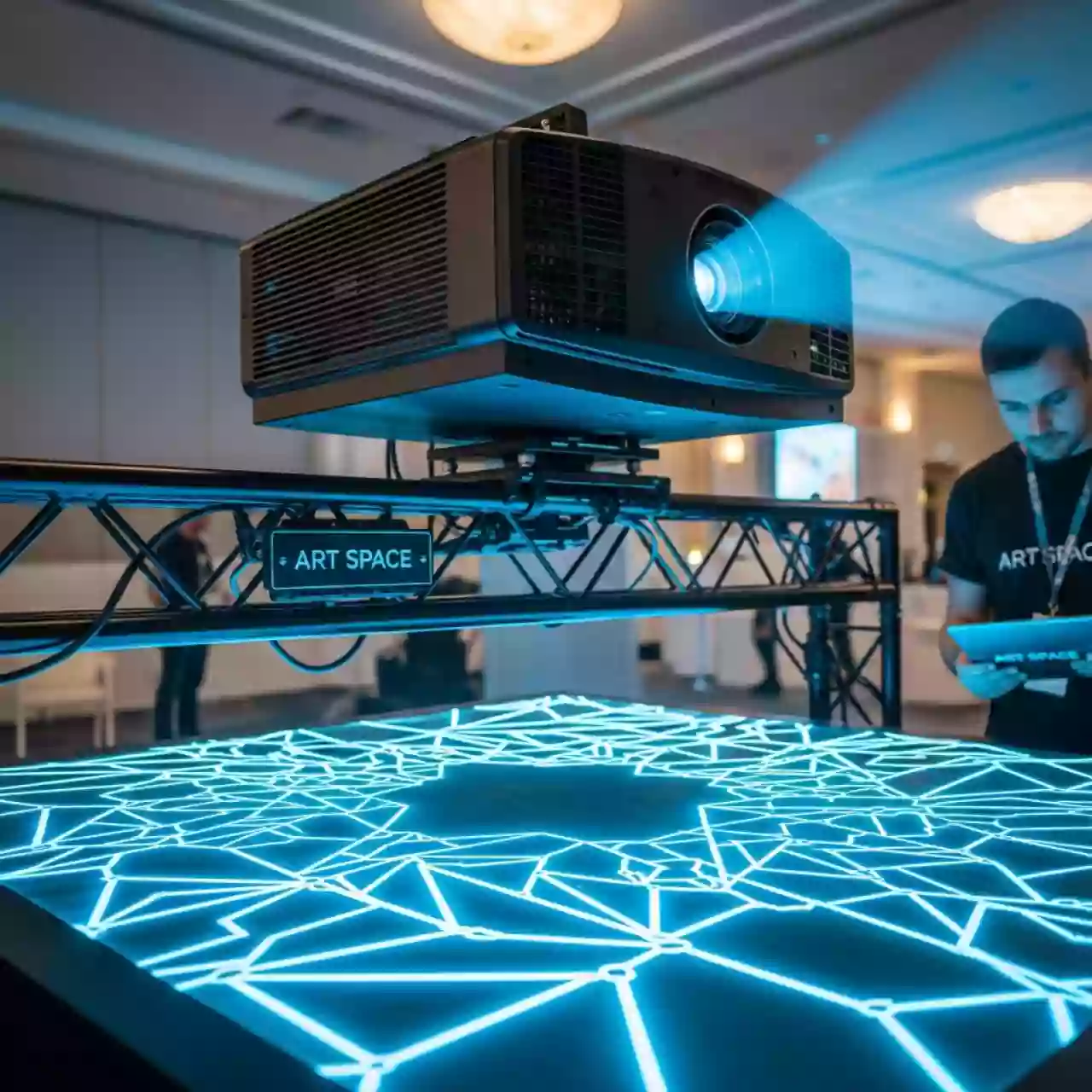 Аренда Проекторы для проецирования рисунка резки в Golden Tulip Rosa Khutor — ART SPACE