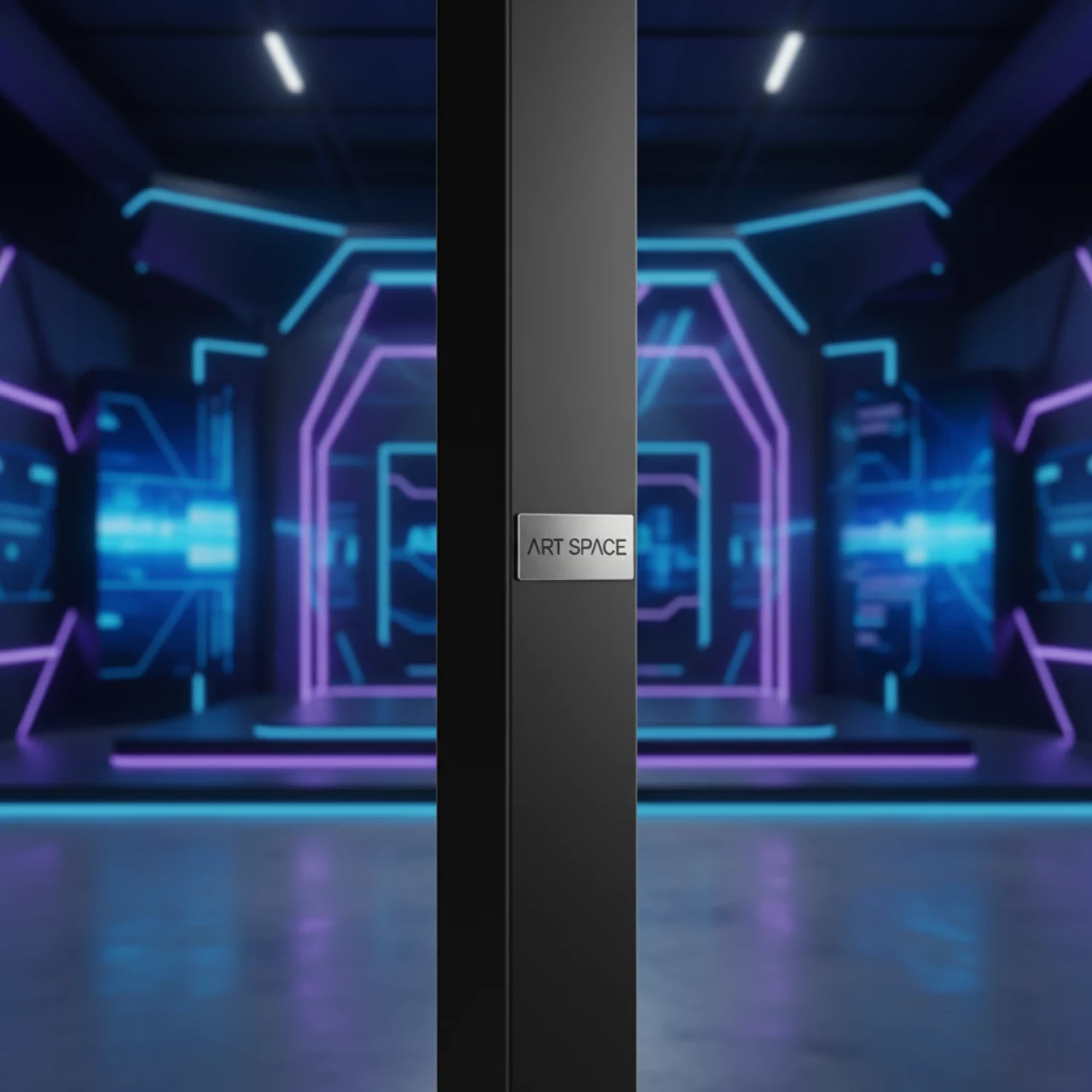 Аренда Профиль квадратный 18х18х1000 мм черный в Университете «Сириус» — ART SPACE