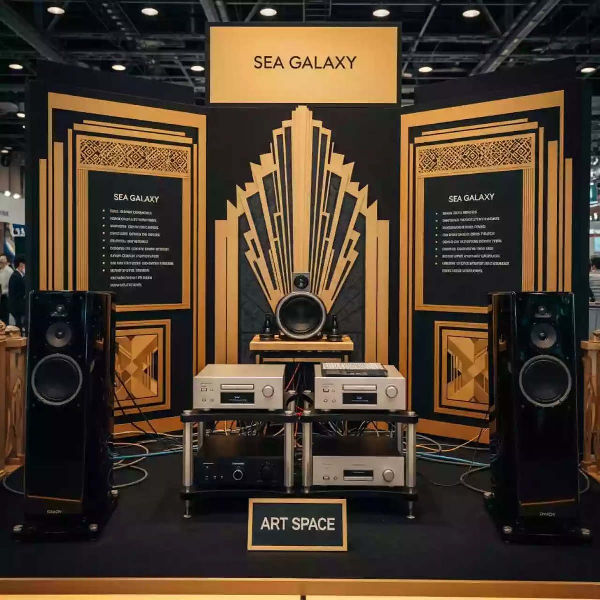 Аренда Проигрыватель CD сдвоенный Denon DN D4500 в комплексе Sea Galaxy — ART SPACE