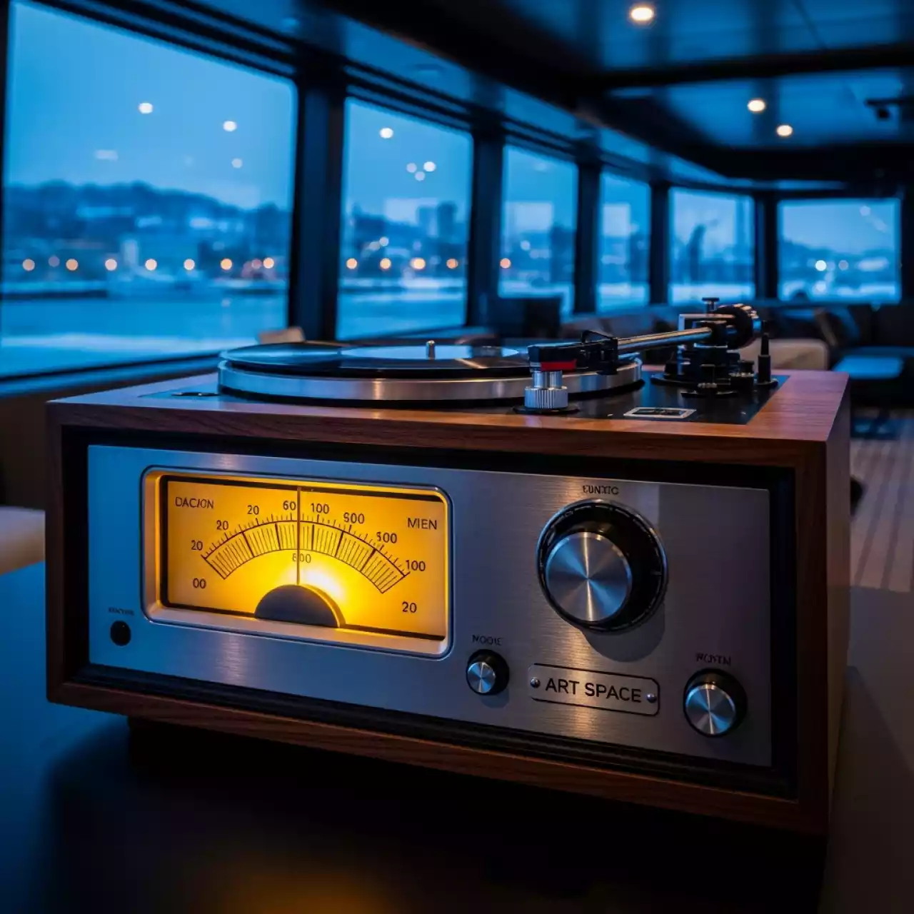 Аренда Проигрыватель и радио Урал 112 на VIP теплоходе (Морпорт Сочи) — ART SPACE