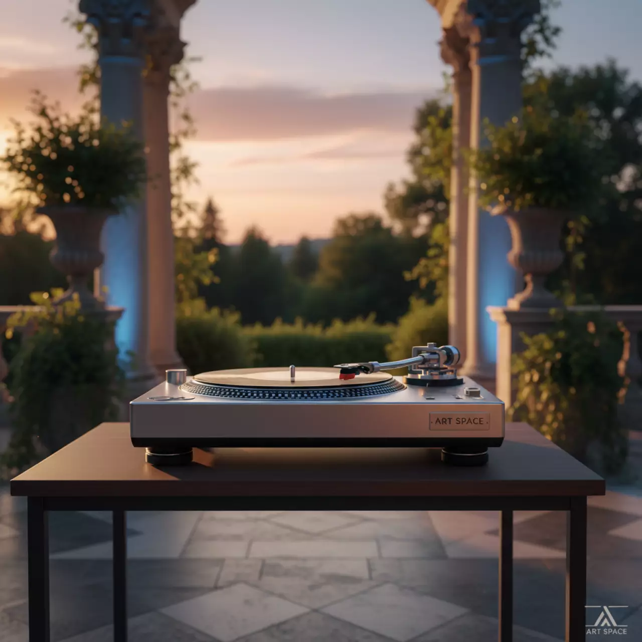 Аренда Проигрыватель виниловый Technics SL MK2 в усадьбе Голицына — ART SPACE