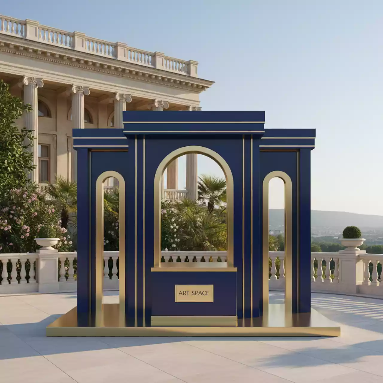 Аренда Промостойка Абсолют в санатории «Русь» — ART SPACE