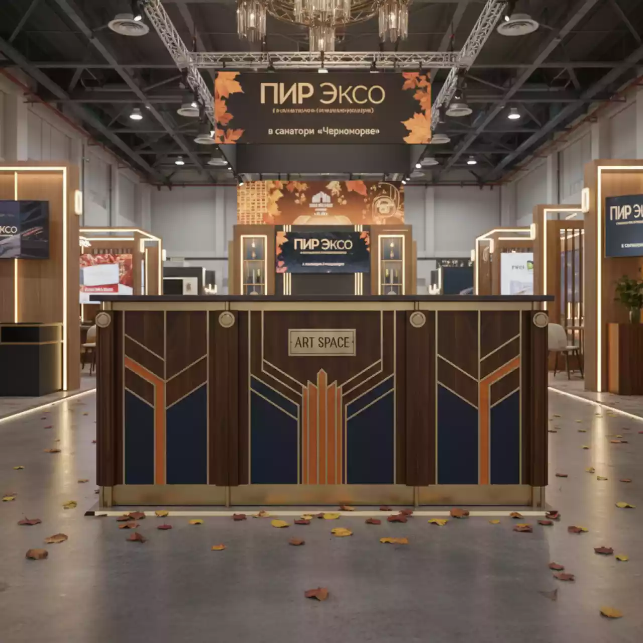 Аренда Промостойка Altec 500 в санатории «Черноморье» — ART SPACE