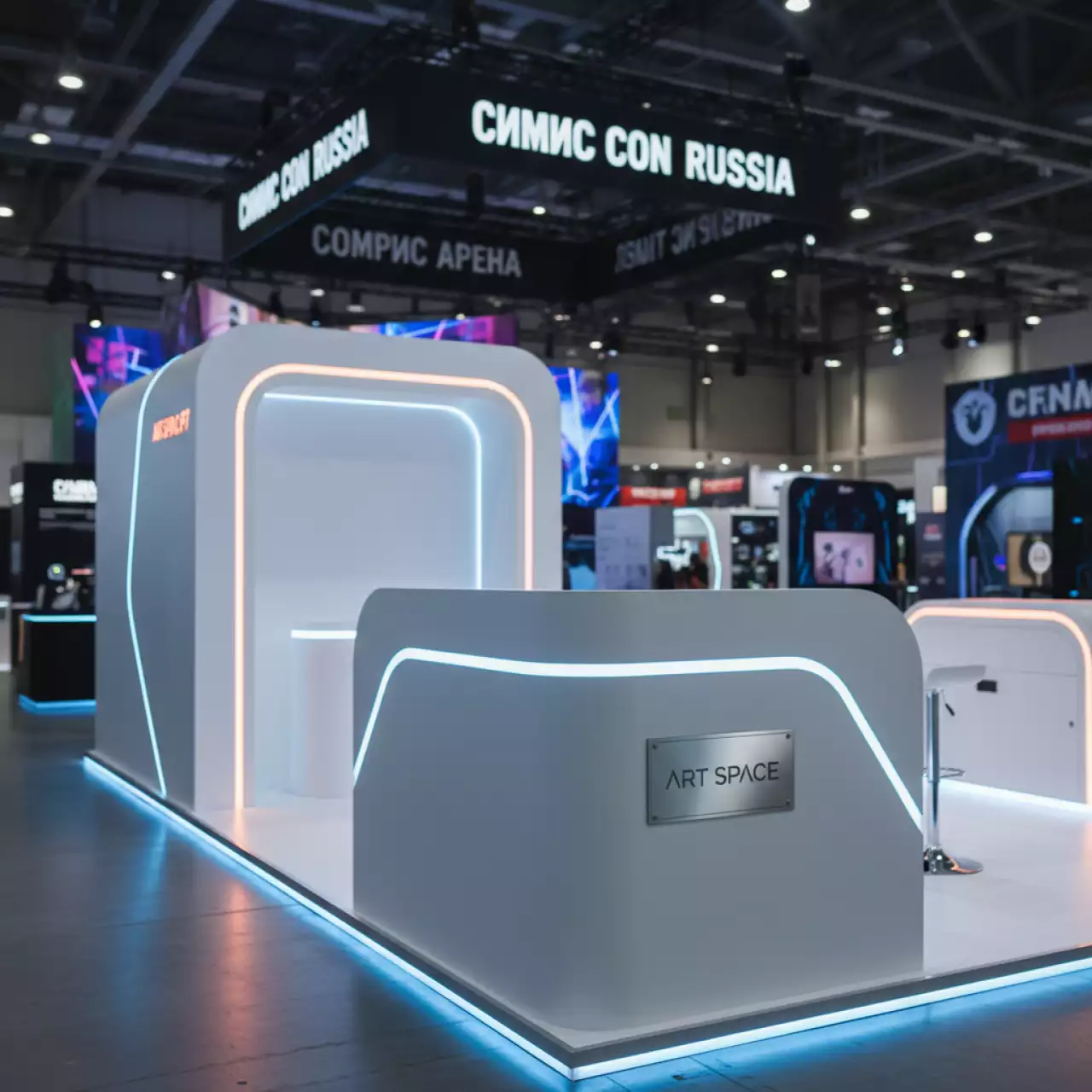 Аренда Промостойка P7 в Сириус Арене — ART SPACE
