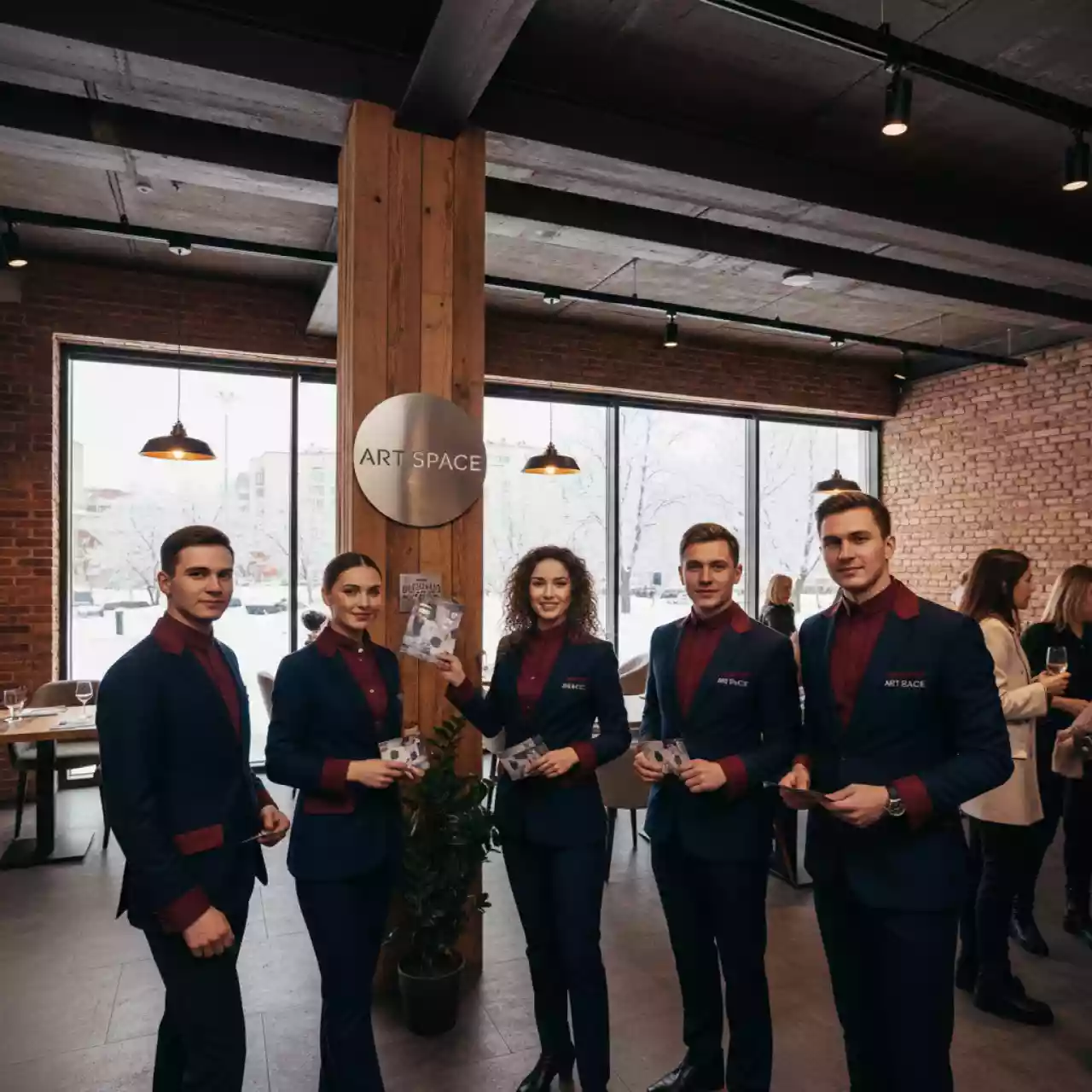 Аренда Промоутеры для раздачи листовок в ресторане «Магеллан» — ART SPACE