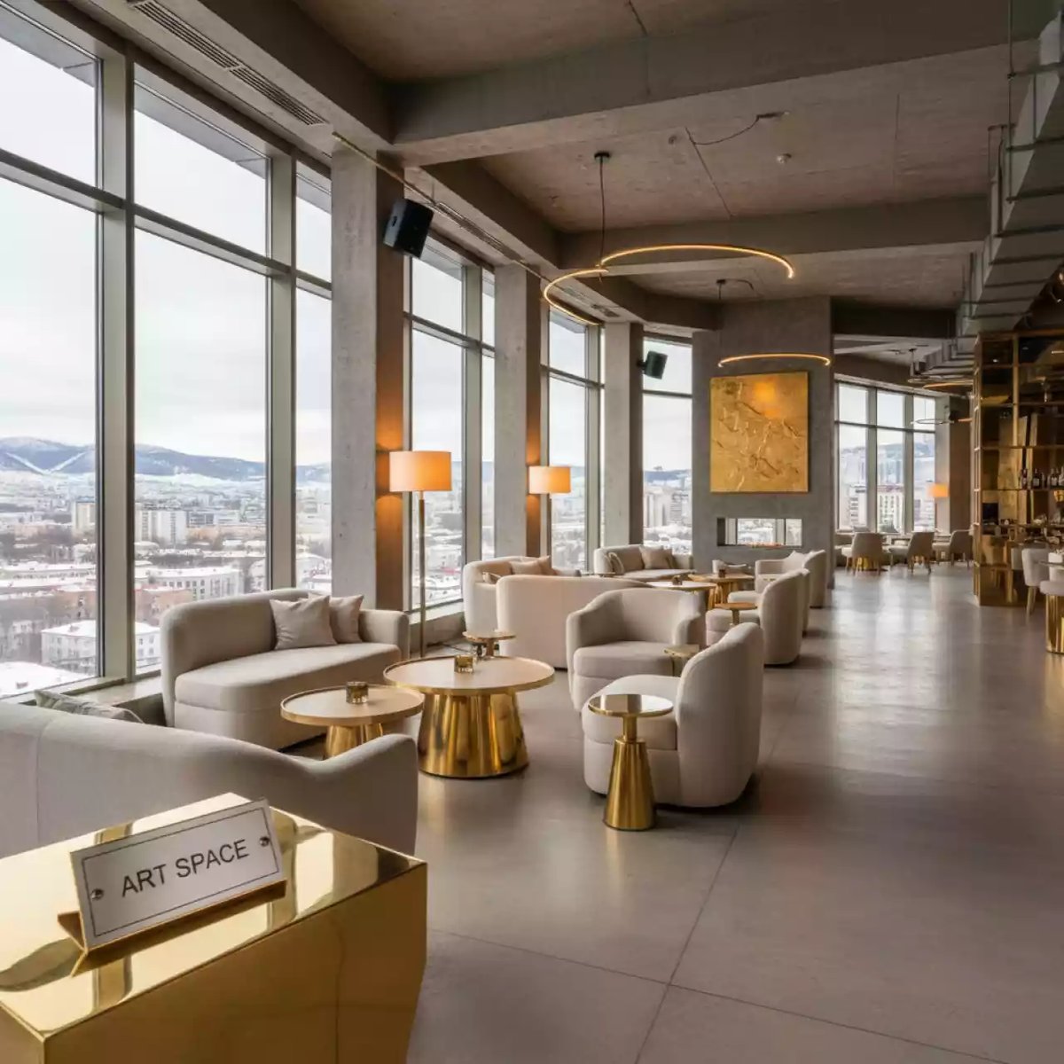 Аренда Пространство лофт Gold в ресторане «Высота 5642» — ART SPACE