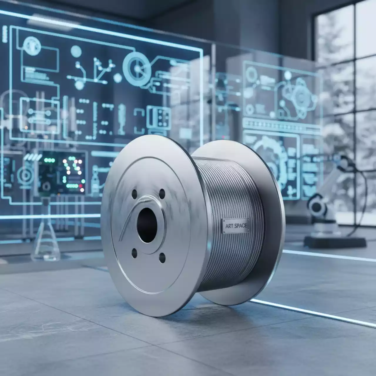 Аренда Проволока Indiga № 24 круглая в катушке 0,55 мм 2,5 кг в санатории «Сочи» — ART SPACE