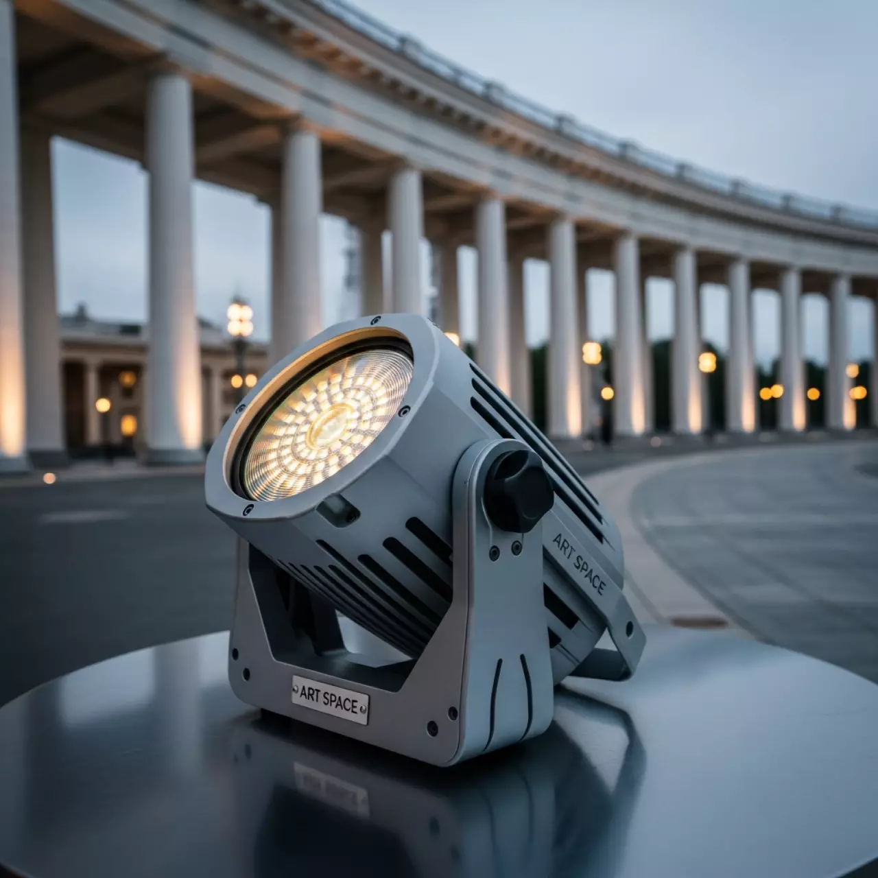 Аренда Прожектор Involight IP PAR на арене «Фишт» — ART SPACE