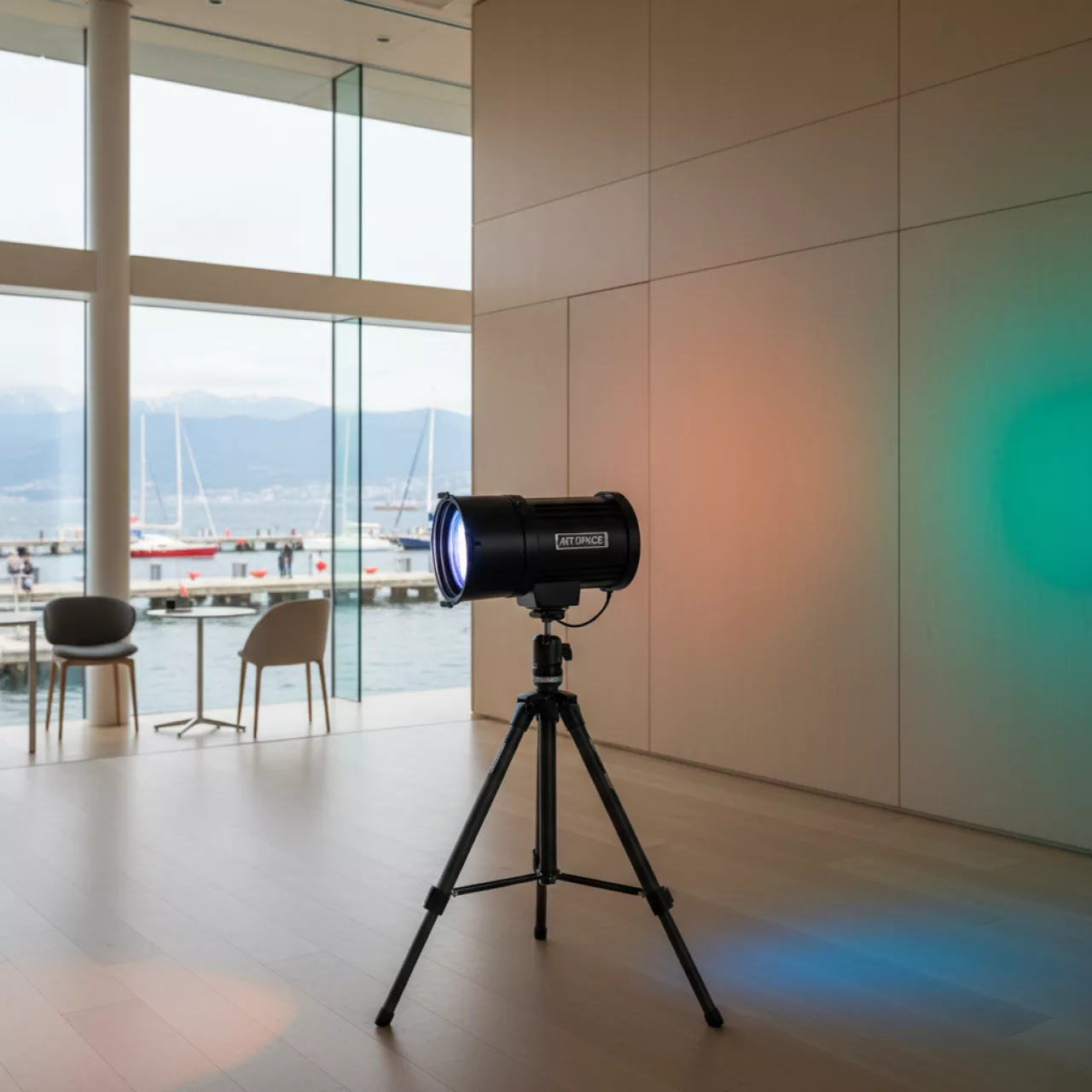 Аренда Прожектор LED COB PAR RGB на парусной регате (Сочи) — ART SPACE