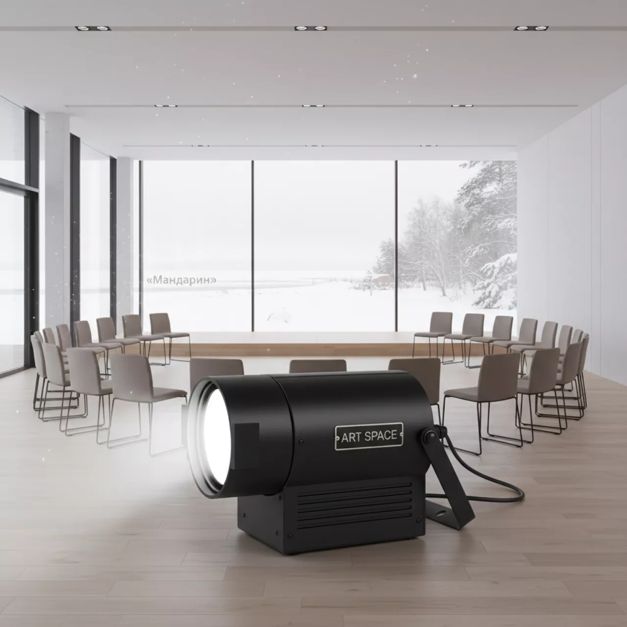 Аренда Прожектор PAR LED 56 короткий на пляже «Мандарин» — ART SPACE