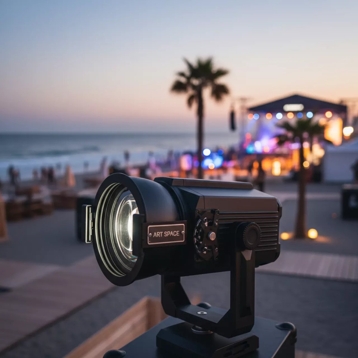 Аренда Прожектор профильный Clay Paky Scenius Profile на пляже «Ривьера» — ART SPACE