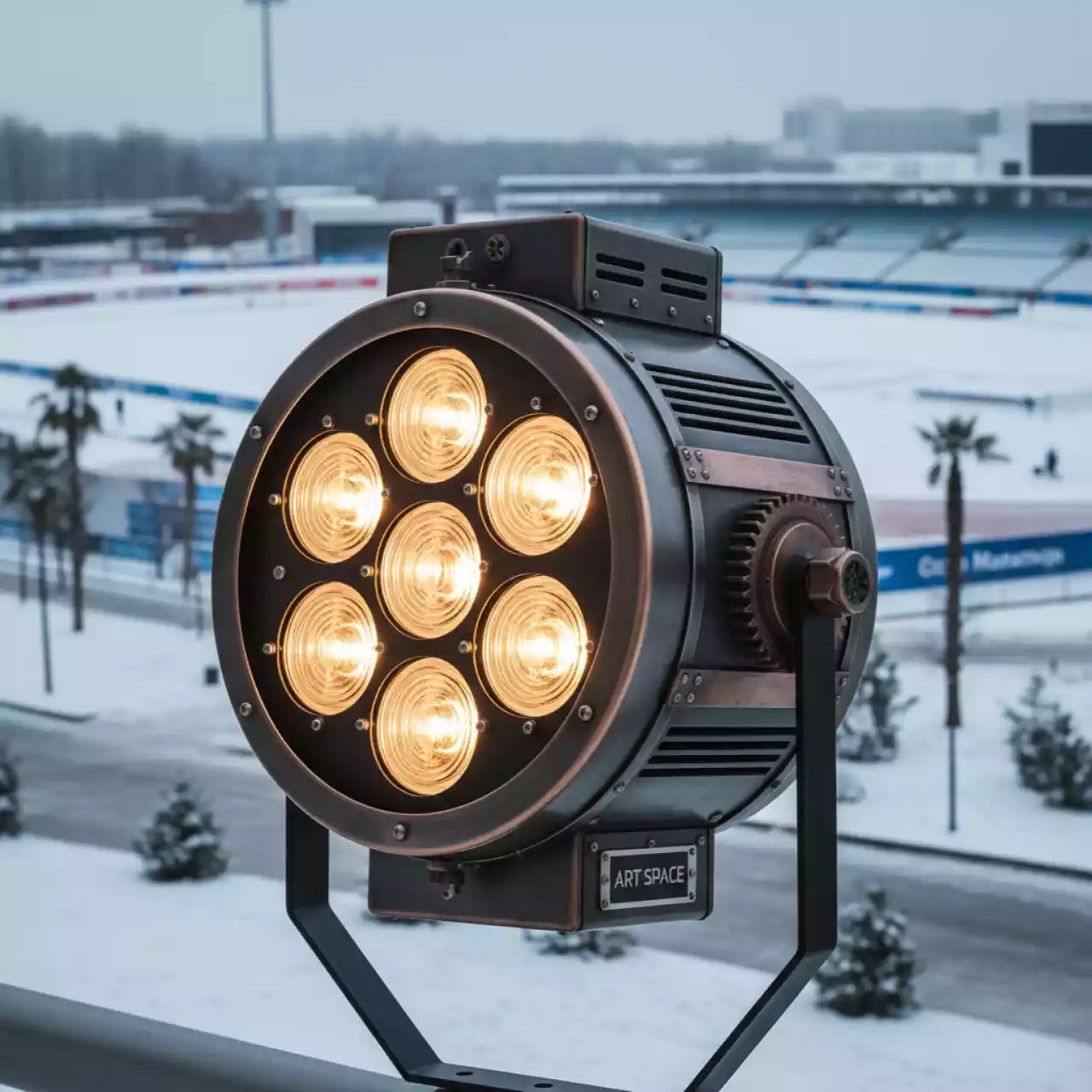 Аренда Прожектор с теплым светом RETRO PORTMAN P3 в Сочи Парк Отеле — ART SPACE