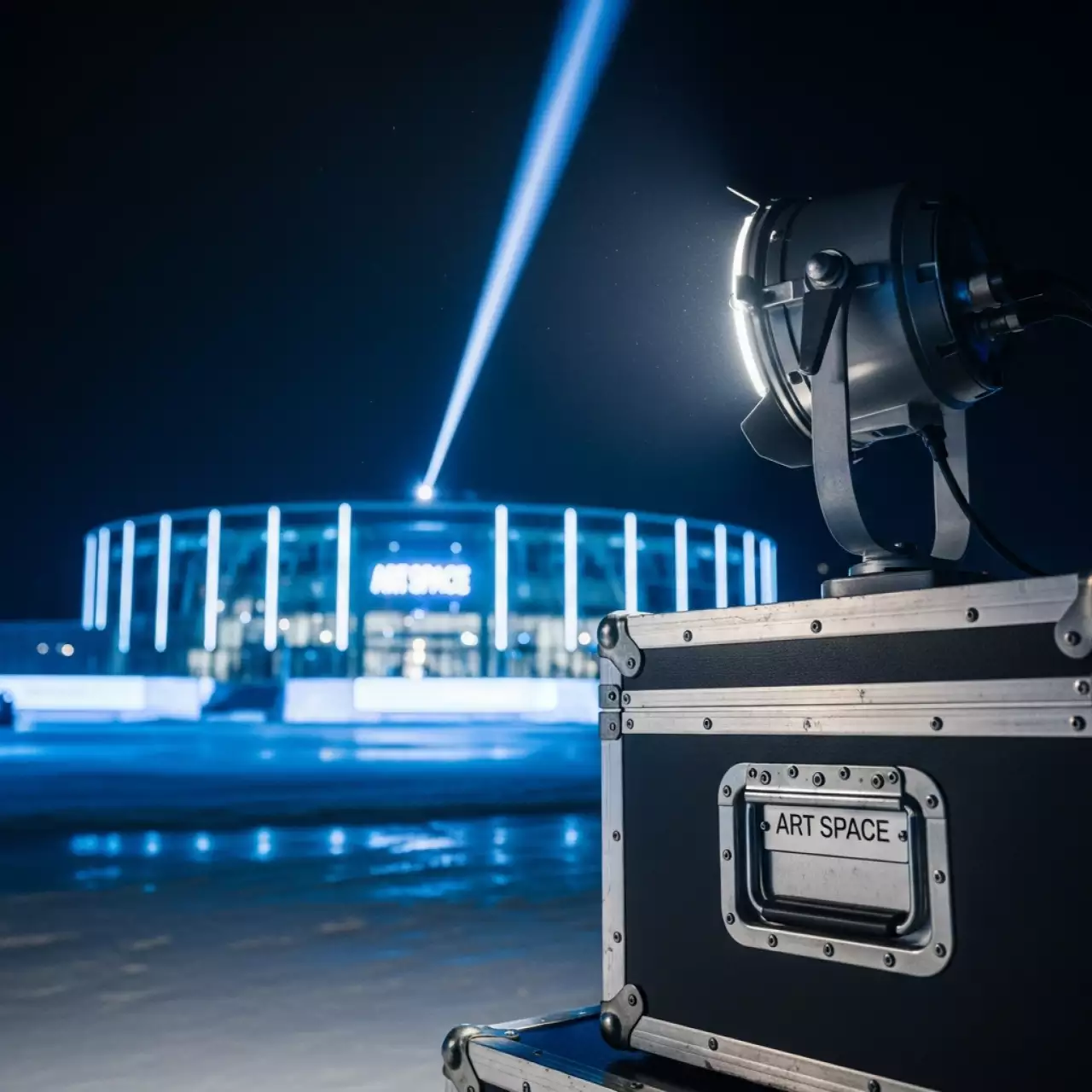 Аренда Прожектор SILVER STAR Sky Rose 2500 в ледовом дворце «Большой» — ART SPACE