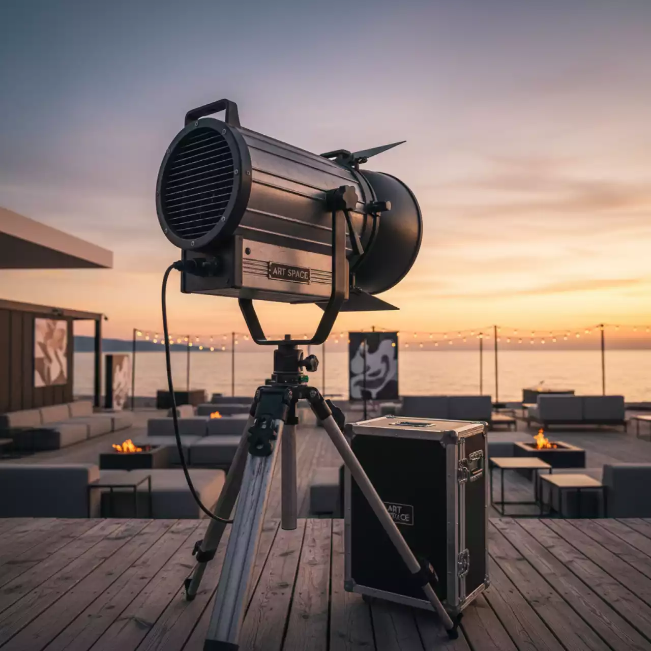 Аренда Прожектор следящего света Dialighting в Хосте — ART SPACE