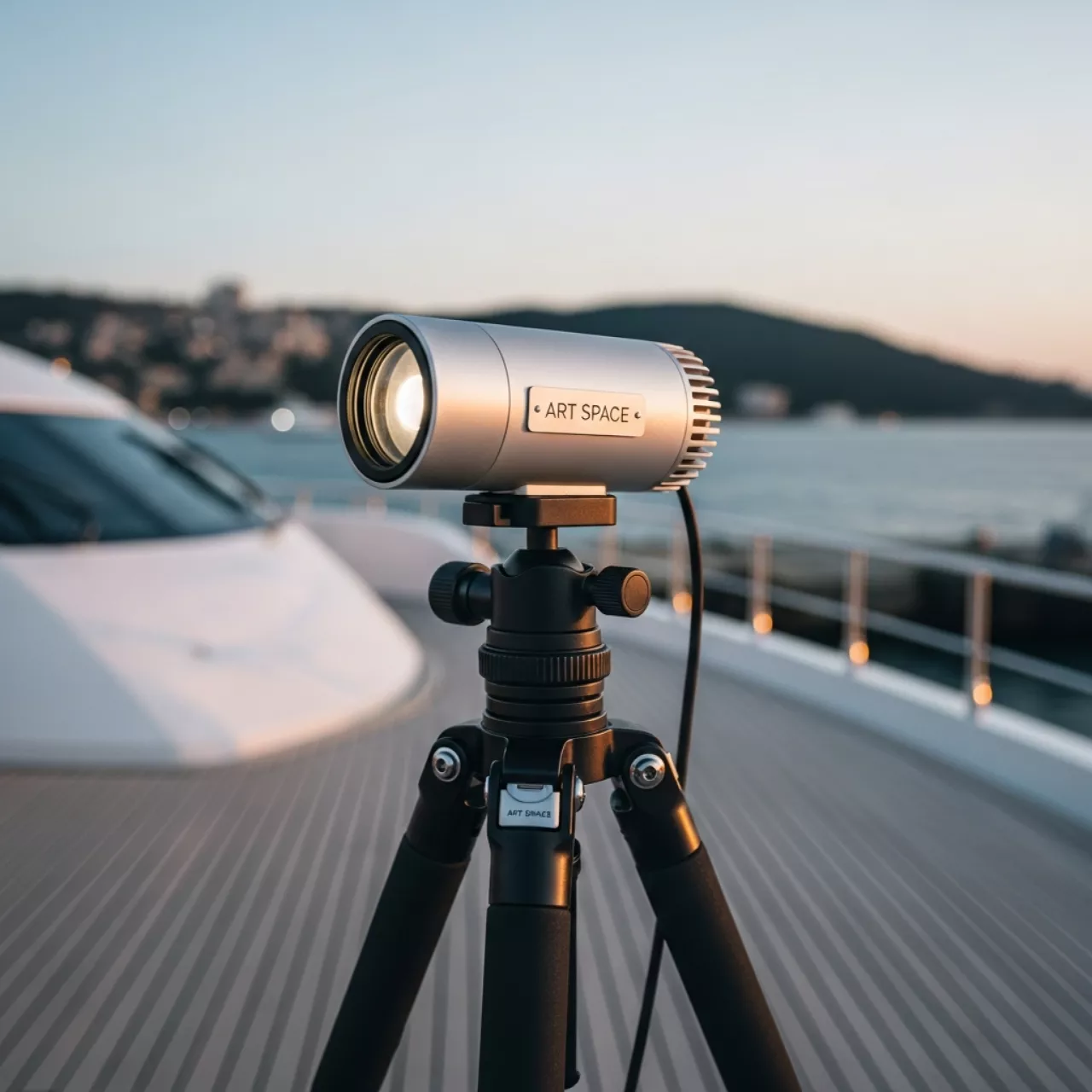 Аренда Прожектор софит 20 Вт на VIP теплоходе (Морпорт Сочи) — ART SPACE