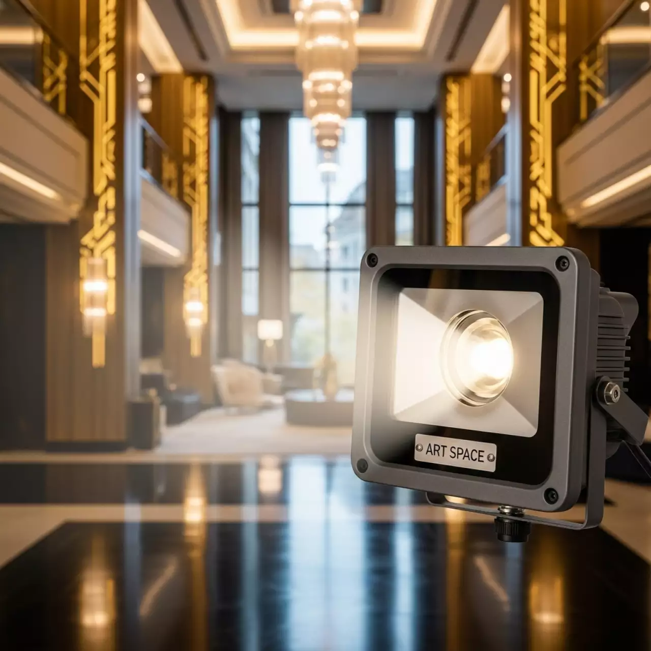 Аренда Прожектор светодиодный 10W модель 002 в Cosmos Sochi Hotel — ART SPACE