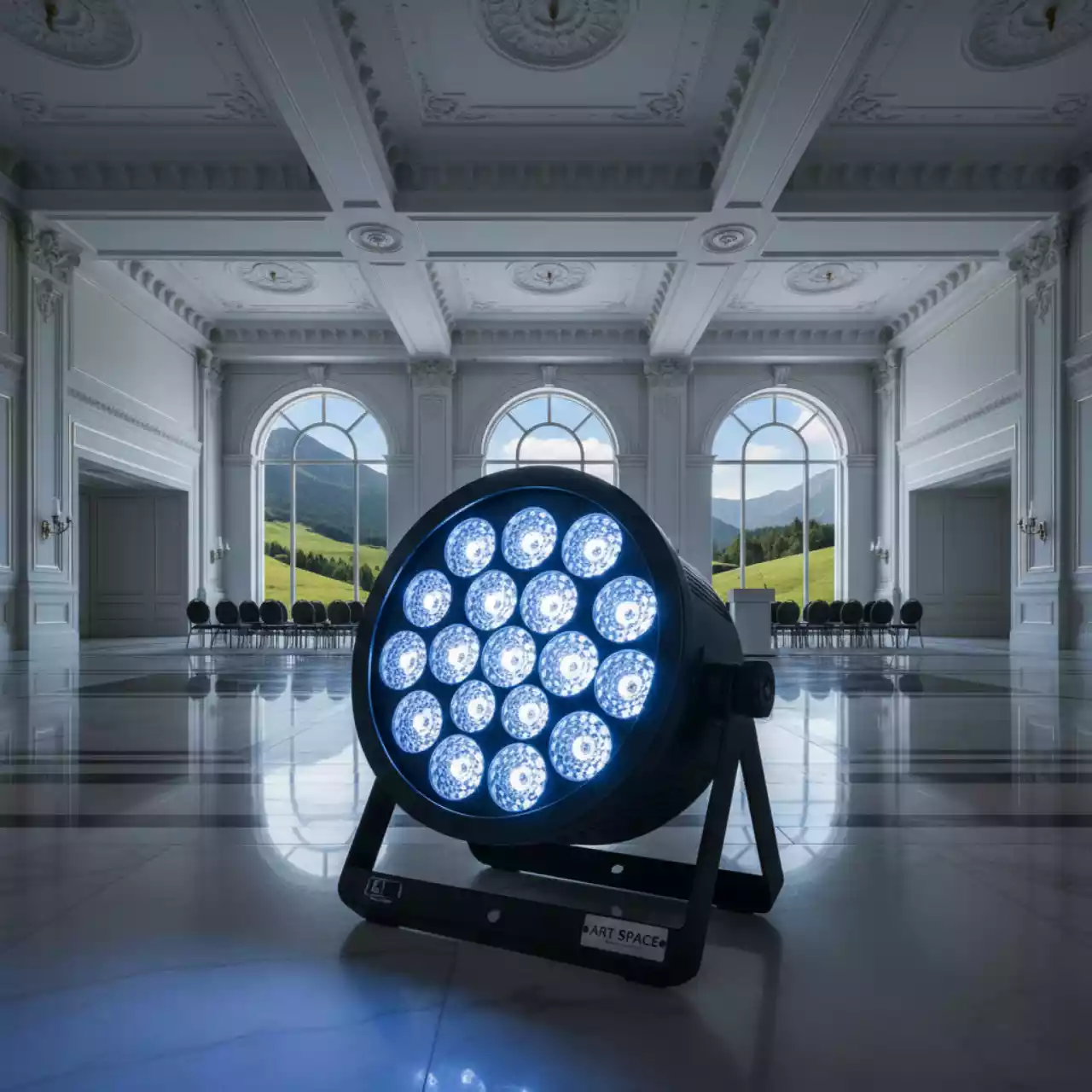 Аренда Прожектор светодиодный LED Par Anlight ANLT3001 54 RGBW в Green Flow Hotel — ART SPACE