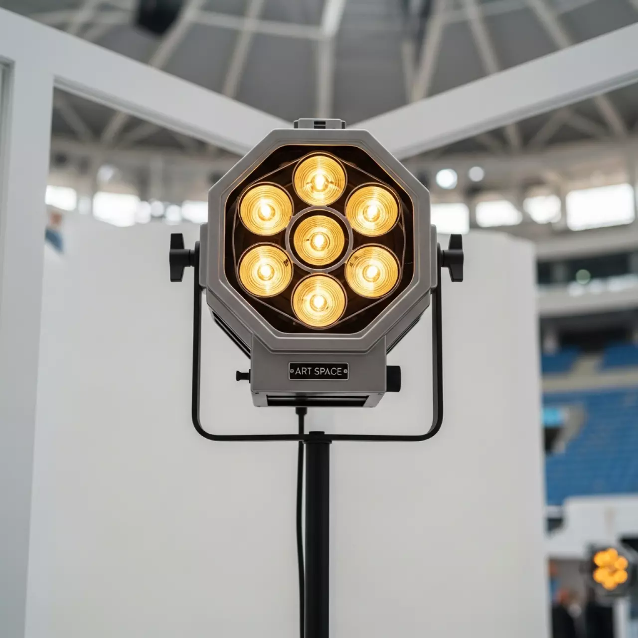 Аренда Прожектор светодиодный Retro Portman P1 Lamp в ледовой арене «Шайба» — ART SPACE