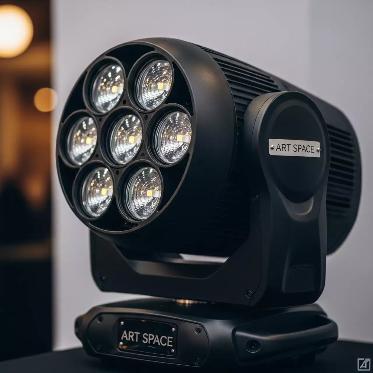 Аренда Прожектор светодиодный Stage Q 6 шестиглазый в Cosmos Sochi Hotel — ART SPACE