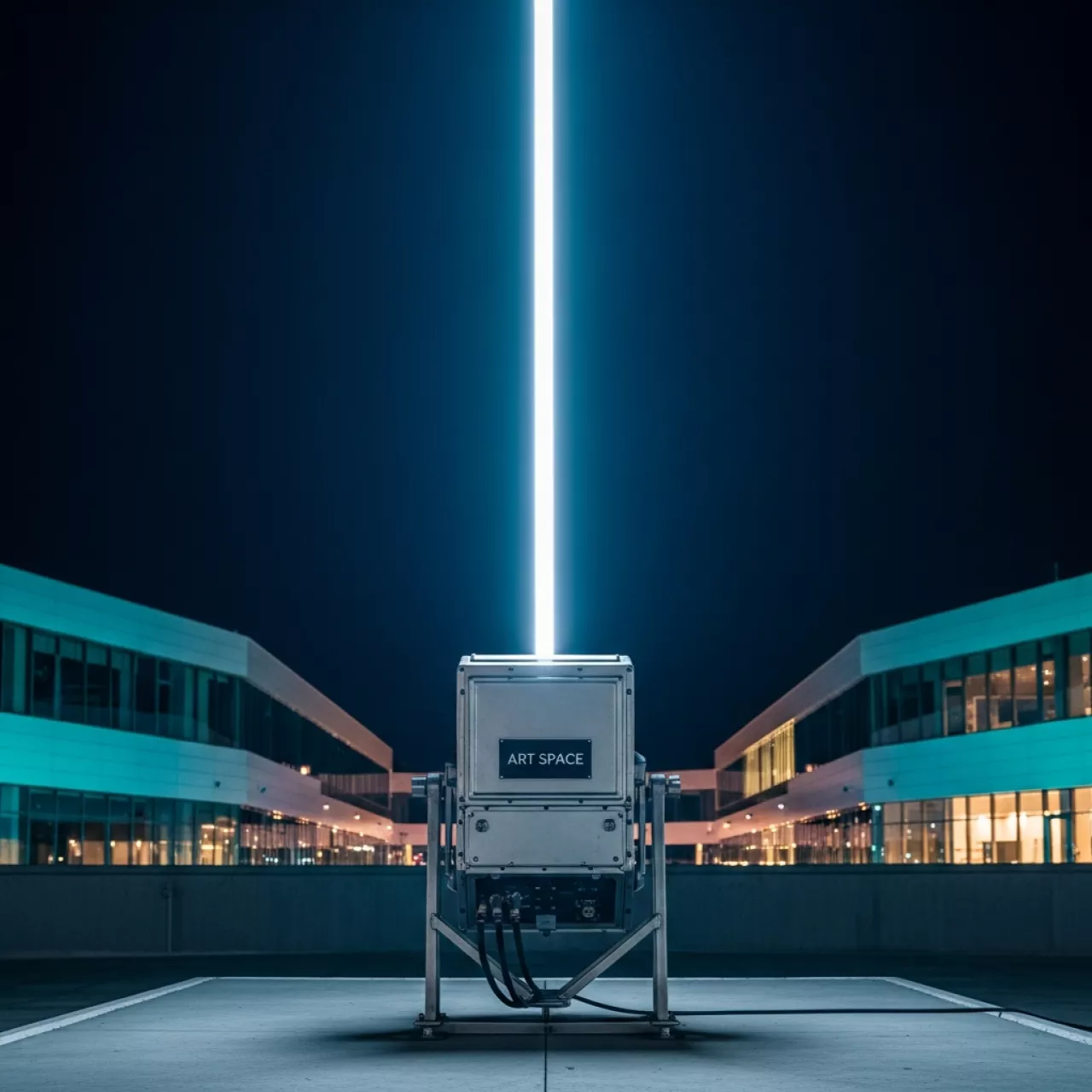 Аренда Прожектор зенитный DiAlighting XQ до 15 км в Alpha Sirius — ART SPACE