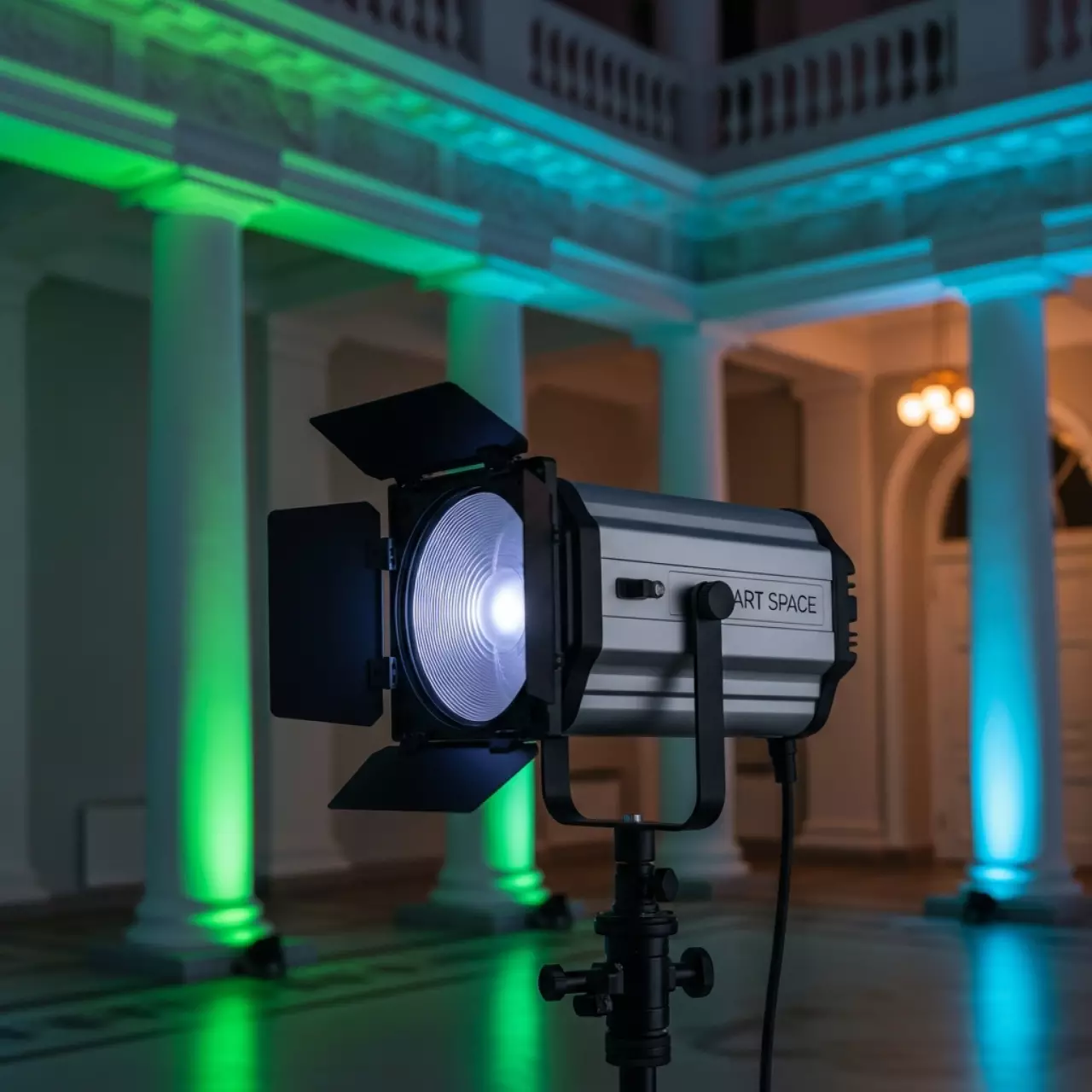 Аренда Прожекторы колорчейнджеры в усадьбе Голицына — ART SPACE