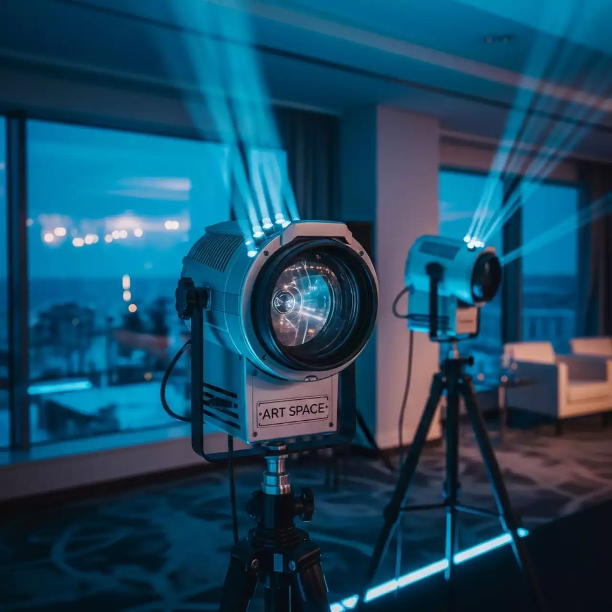 Аренда Прожекторы следящего света 2 в отеле Radisson Lazurnaya — ART SPACE