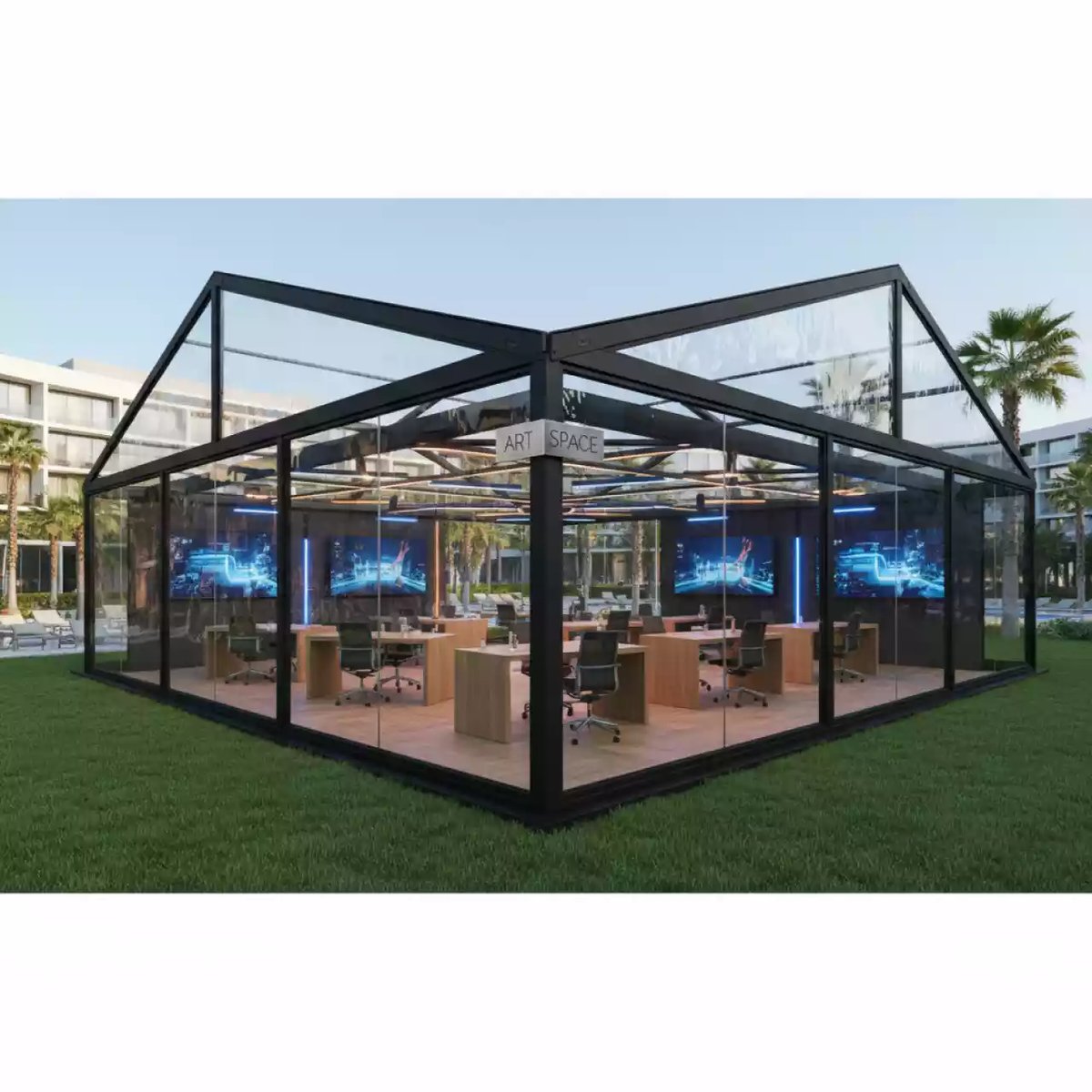 Аренда Прозрачных Шатров в Сочи Парк Отеле — ART SPACE