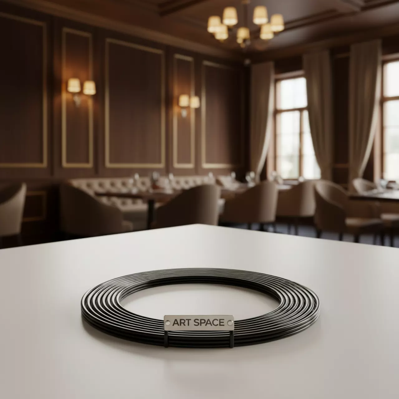 Аренда Пружина металлическая для переплета Fellowes 1 34 петли шаг 3 1 диаметр 12,7 мм черная в ресторане «Плакучая Ива» — ART SPACE